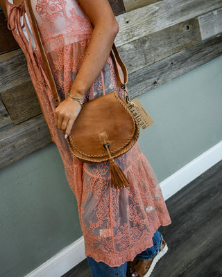 BEDSTU Half Moon, Tan Rustic