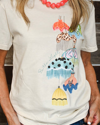 Be The Light Graphic Tee, White