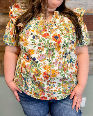 Beautiful Bouquet Top, Mixed