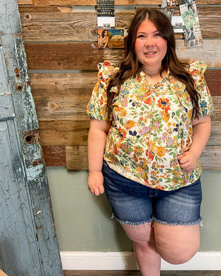 Beautiful Bouquet Top, Mixed