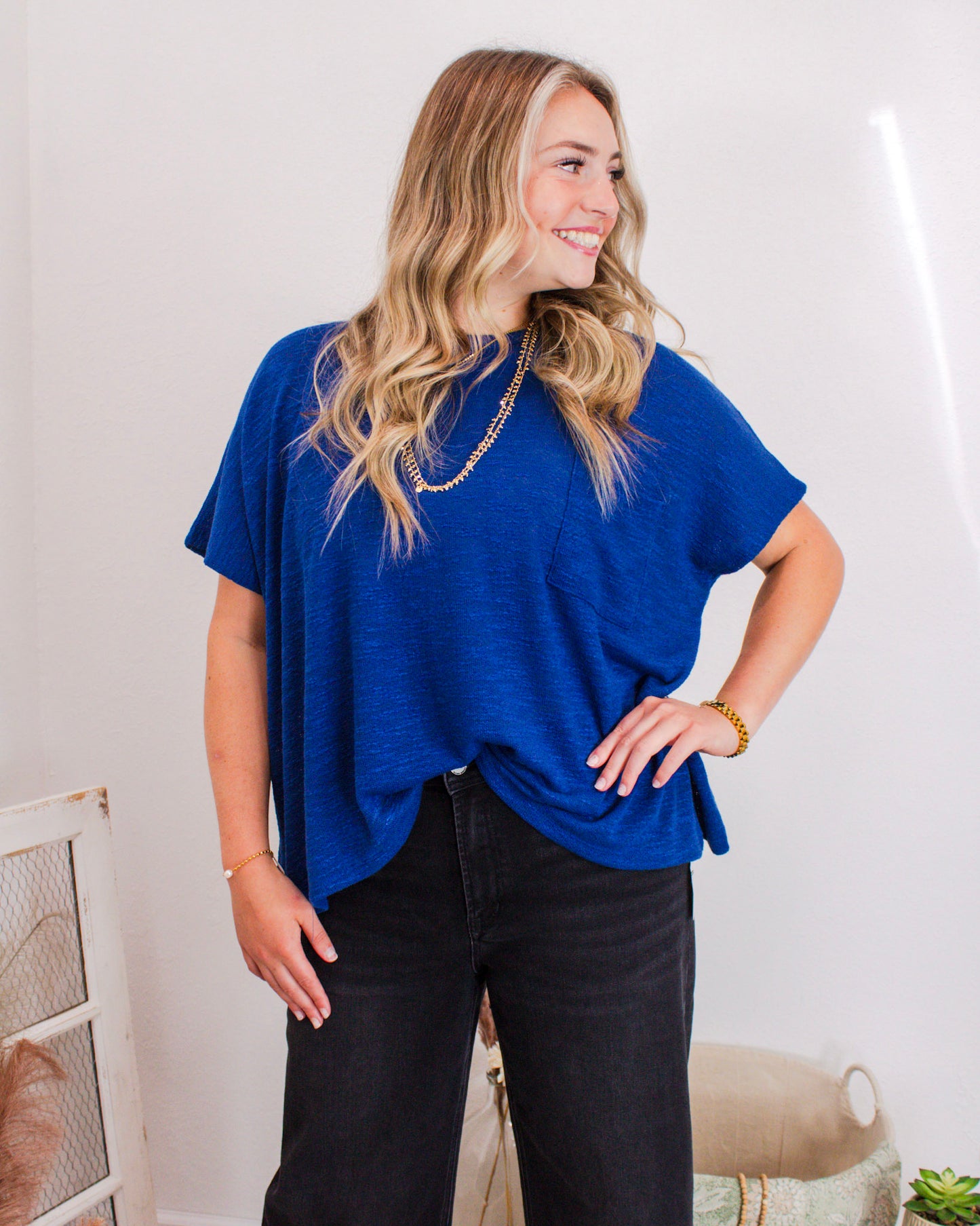 Clean Slate Tee, Blue