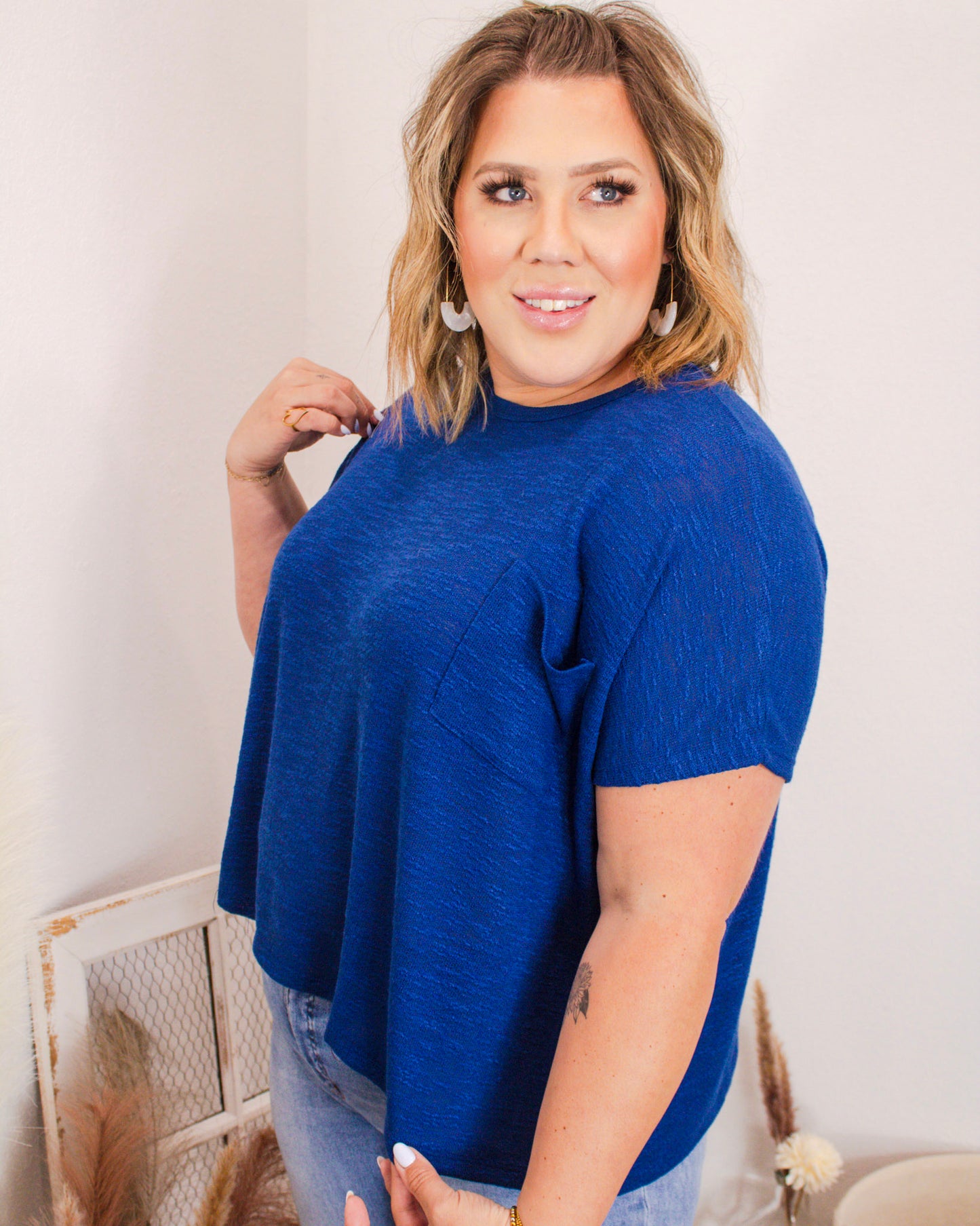 Clean Slate Tee, Blue
