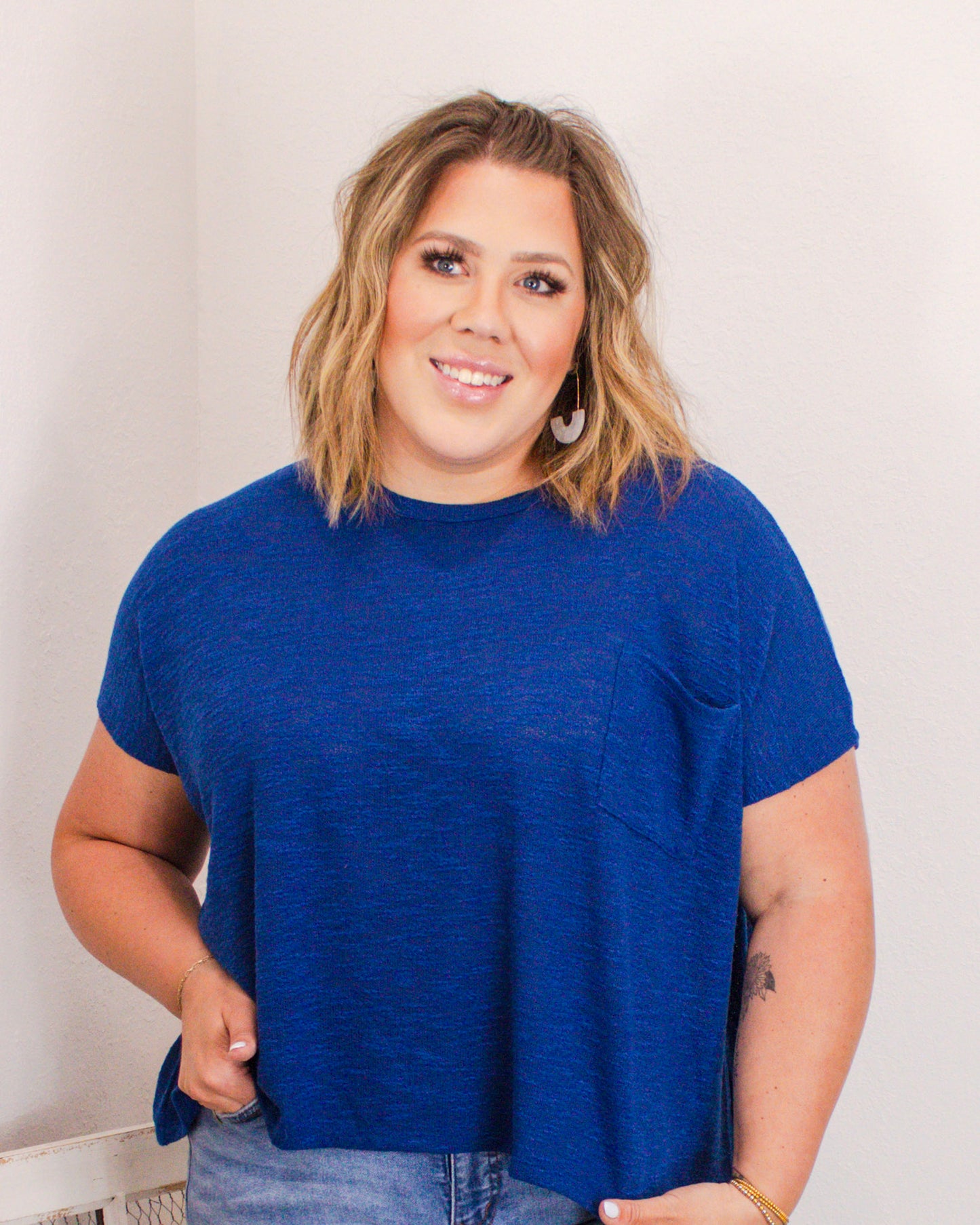 Clean Slate Tee, Blue