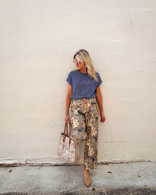 Copper Canyon Barrel Pants, Brown - *PREORDER, ETA 11.1.26*