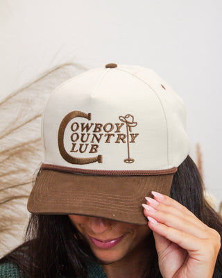 Cowboy Country Club Hat, Tan