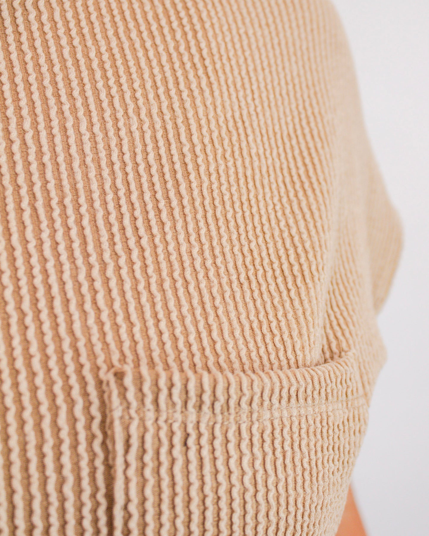 Cozy Core Pocket Tee, Khaki