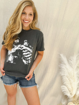 Me & My Bestie Graphic Tee, Grey