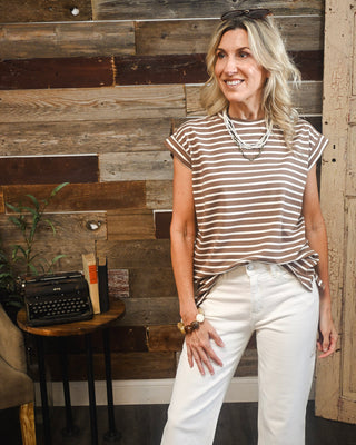 Daily Essential Top, Mocha