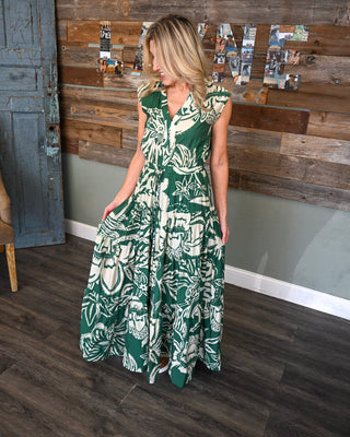 Feeling Fresh Maxi Dress, Green