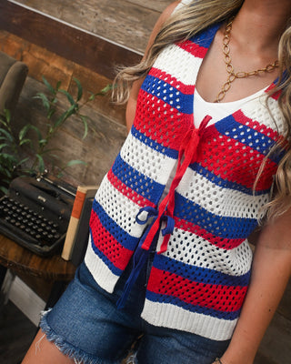 Feeling Prideful Sweater Vest, Multi