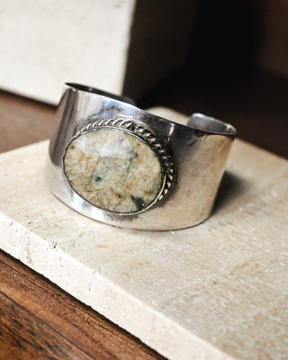 Forever Here Cuff Bracelet, Silver