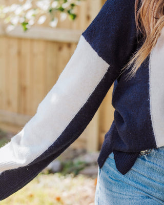 Going Wide Sweater, Navy