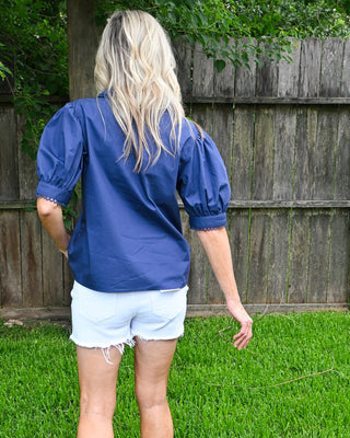 Happiness in the Hamptons Top, Blue