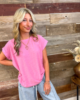 Here To Style Top, Pink