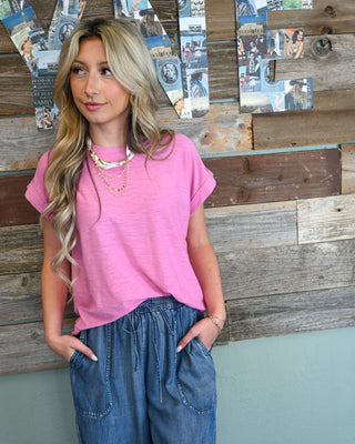 Here To Style Top, Pink