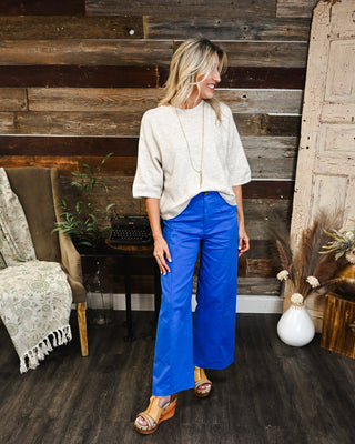 Homeroom HR Yoke Pant, Blue
