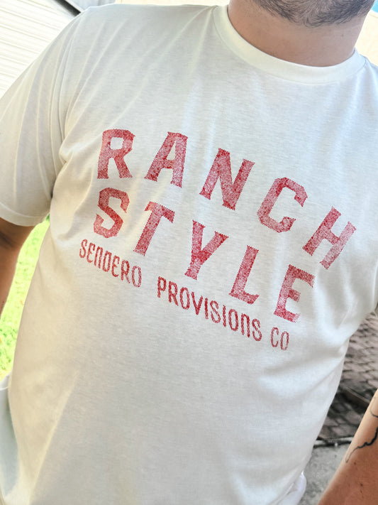 Ranch Style T-Shirt, Vintage White