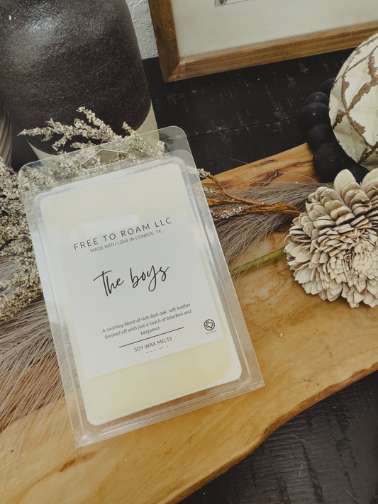 Wax Melts, The Boys - 6oz.