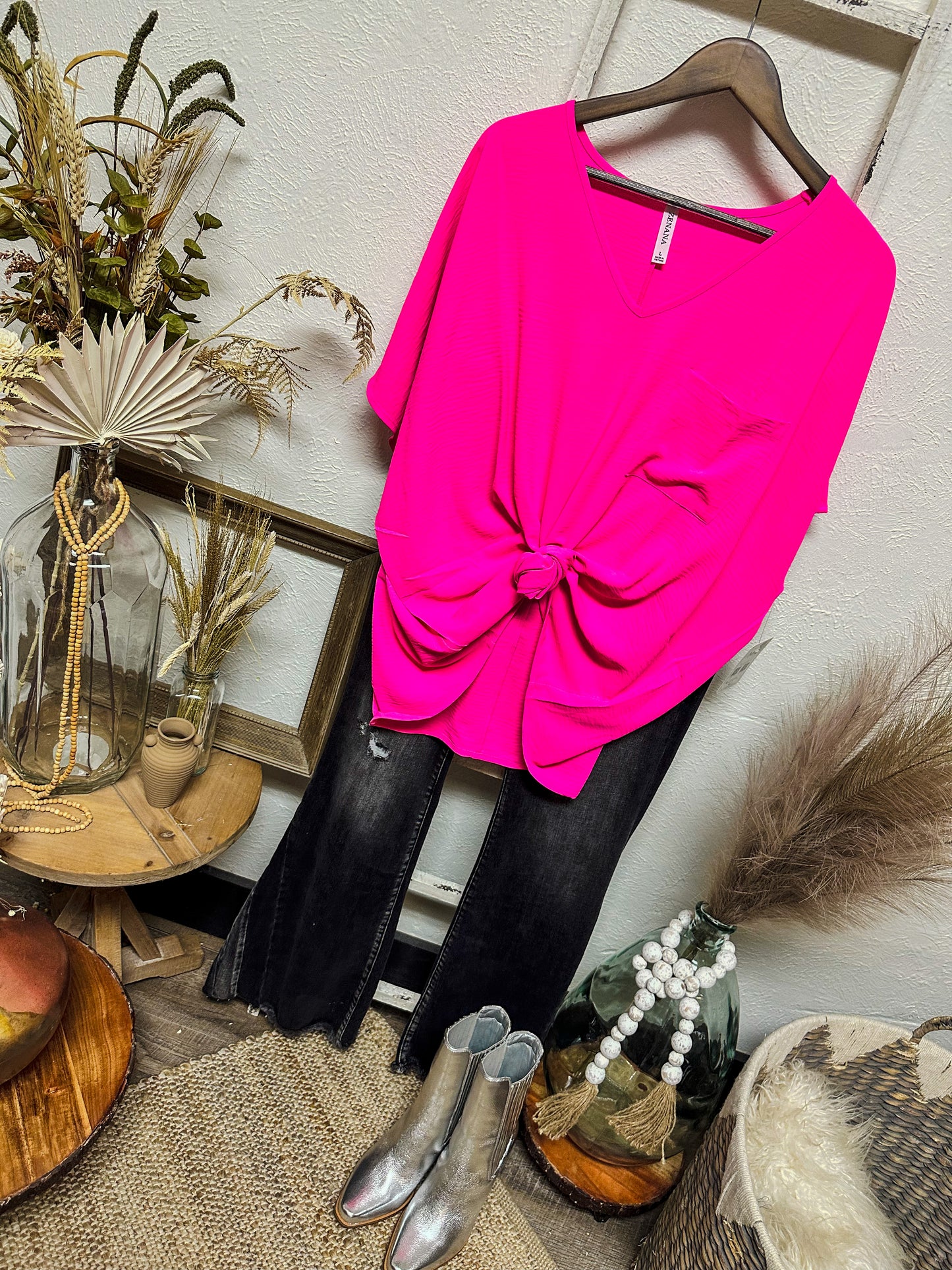 Your Everyday Top, Hot Pink