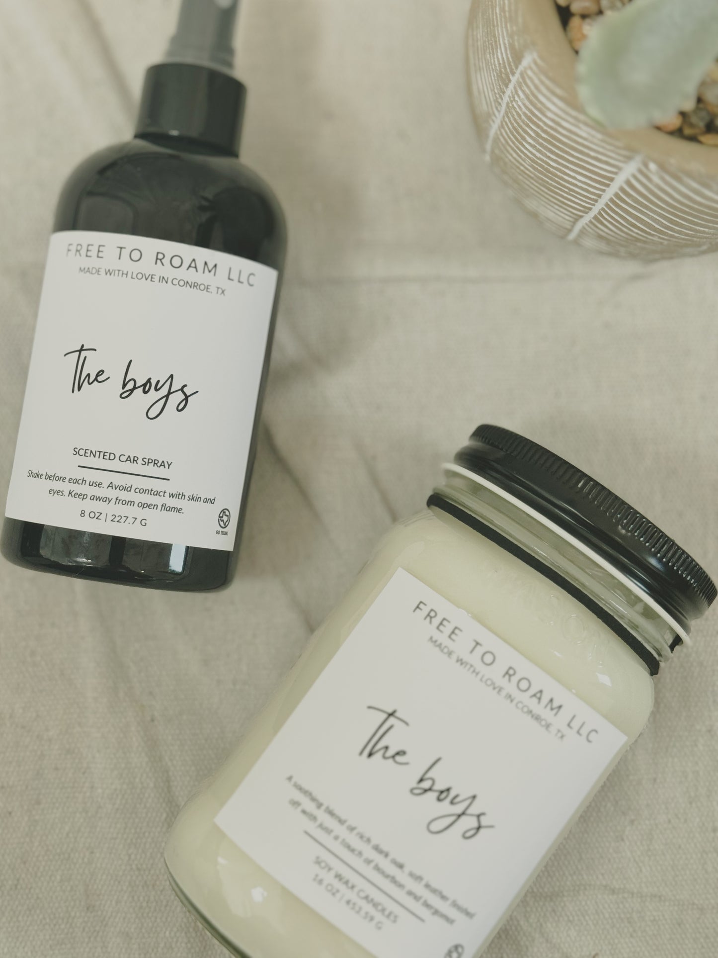 Soy Candle, The Boys - 16oz.