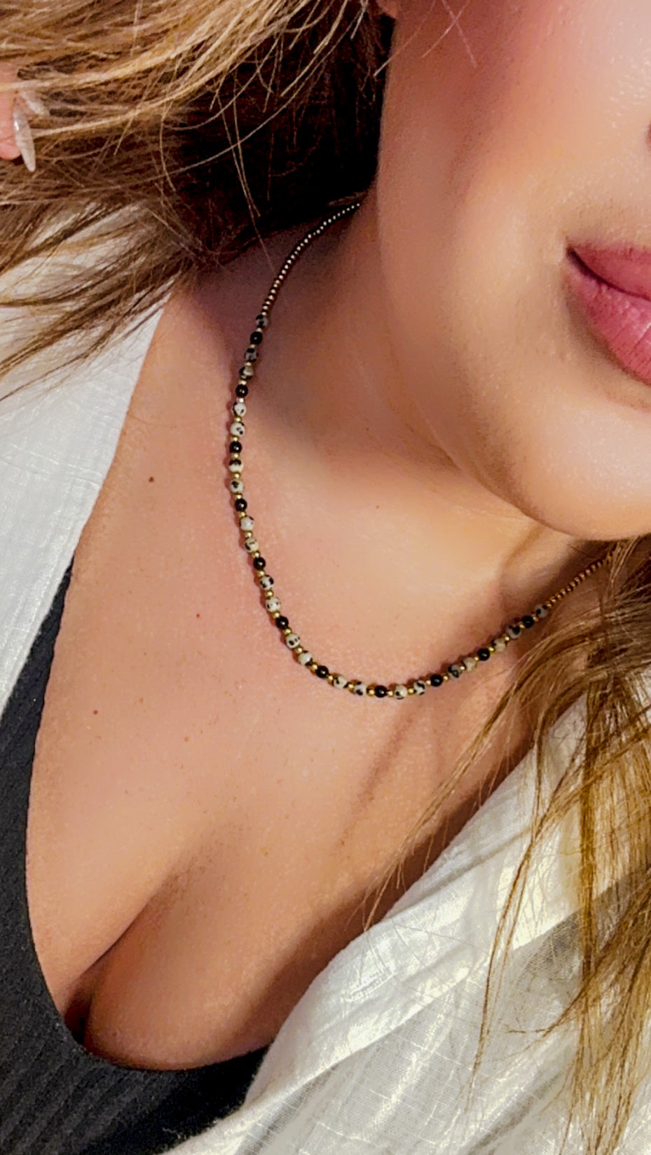 Farrah Collection, Speckle Necklace