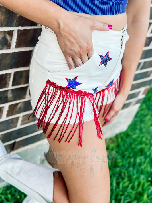 Miss America Denim Shorts