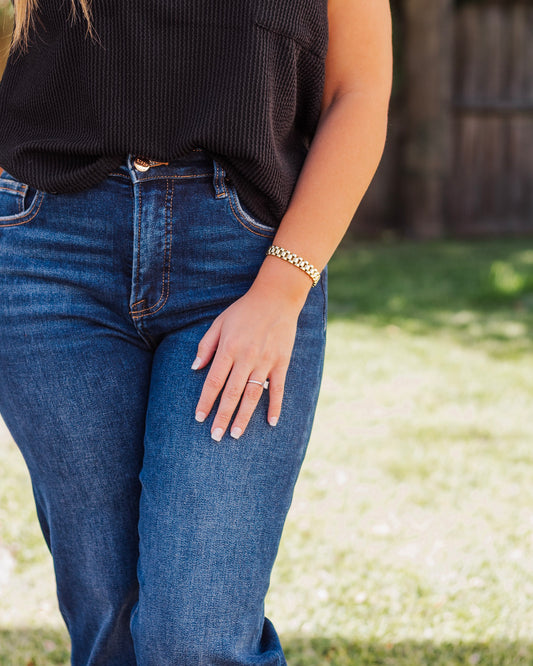 Chain Link Bracelet, Gold