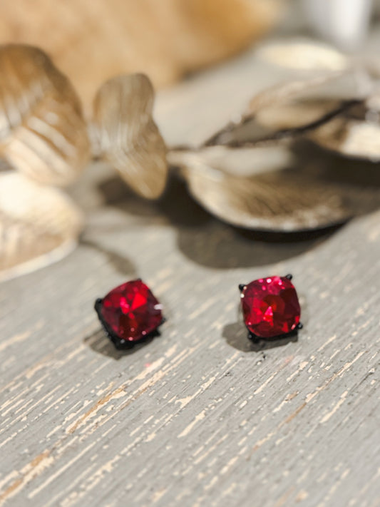 Element of Shine Stud, Red