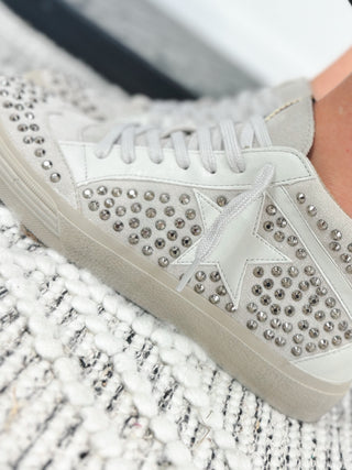Severine High Top Sneaker, Silver