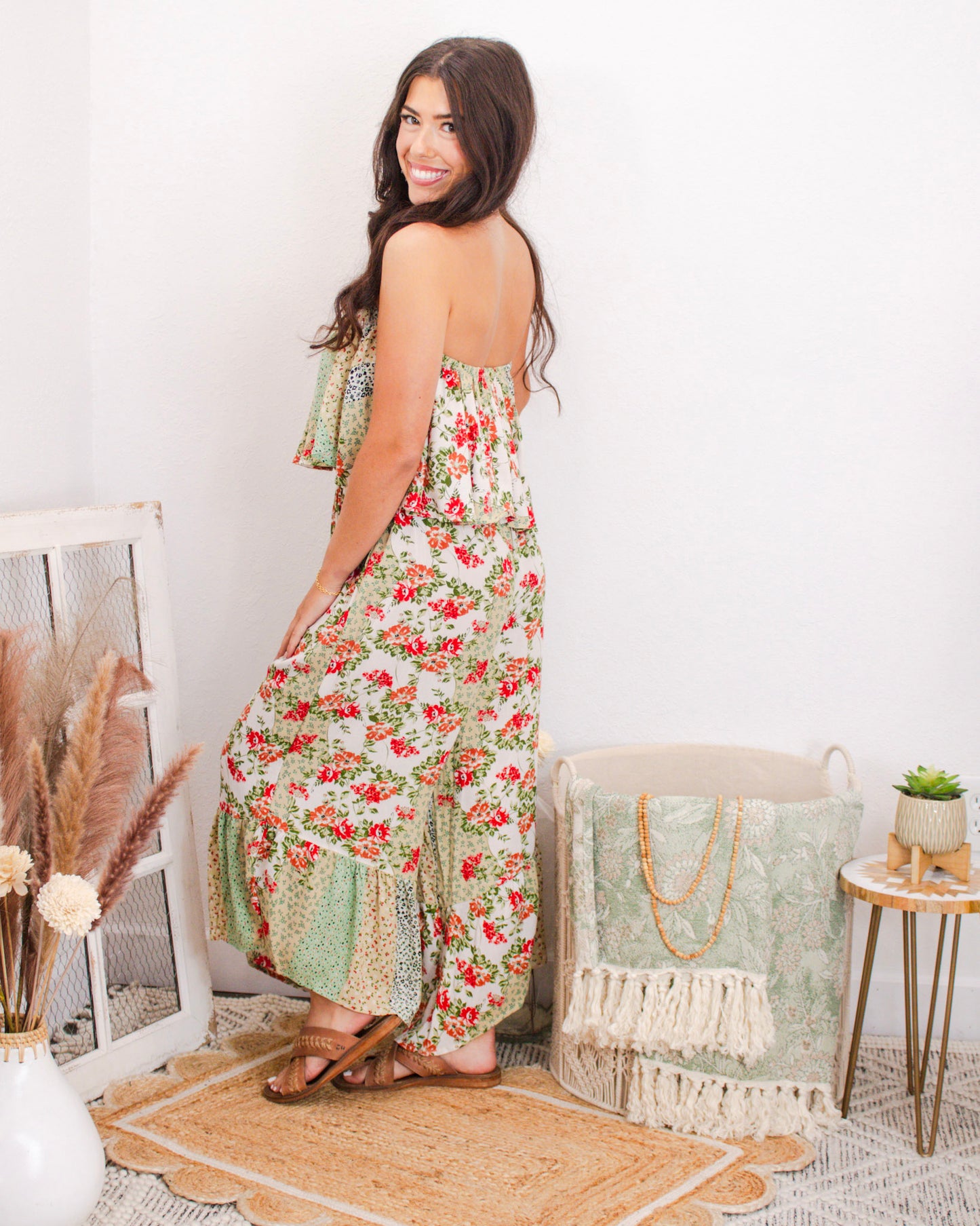 Meadow Muse Jumpsuit, Green