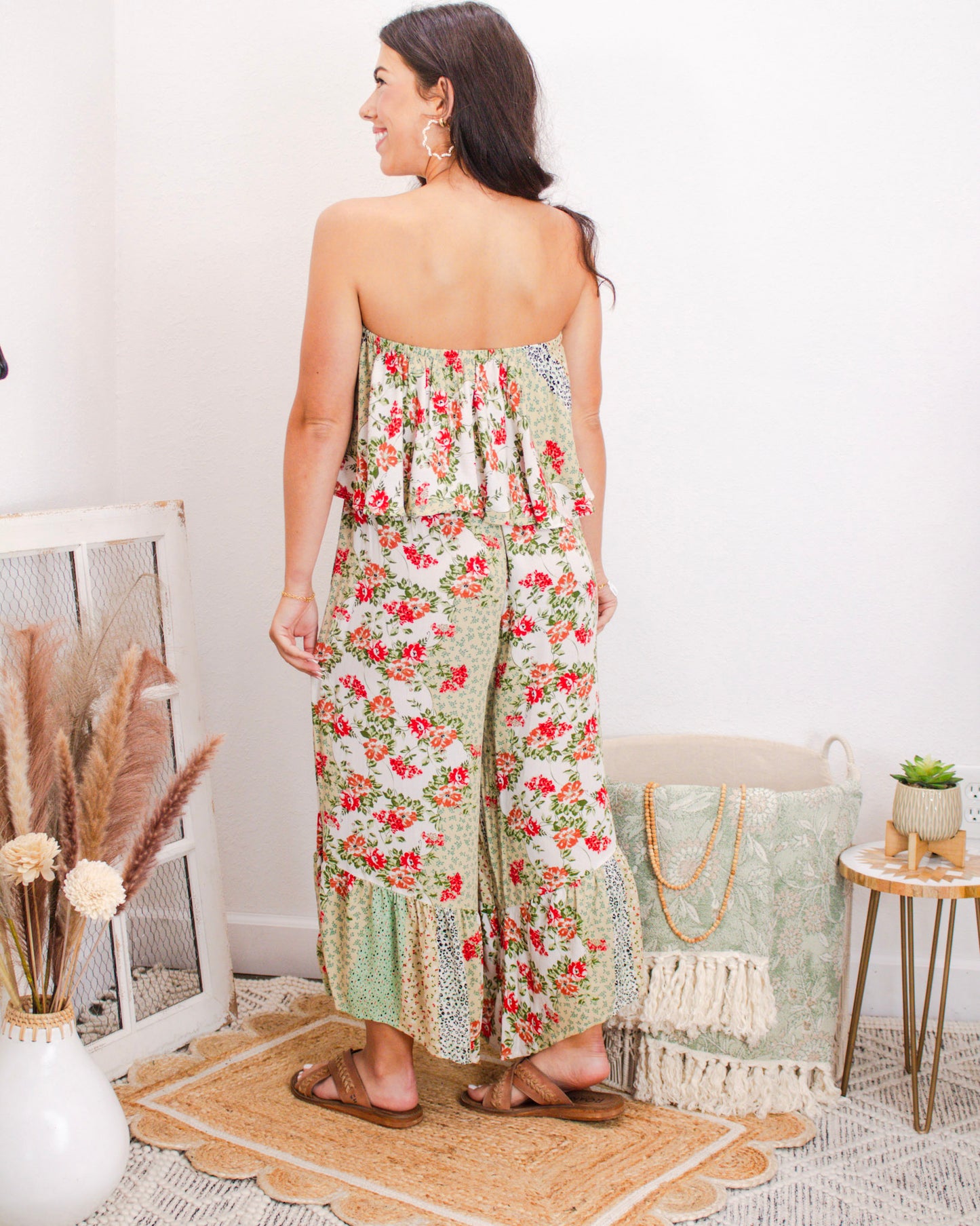 Meadow Muse Jumpsuit, Green