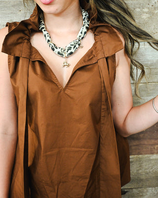 Meet Me In Autumn Top, Brown