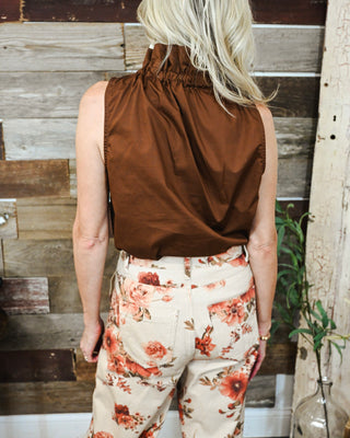 Meet Me In Autumn Top, Brown