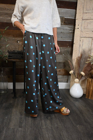 Morning Meeting High Waisted Pants, Brown