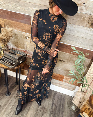 One More Night Midi Dress, Black