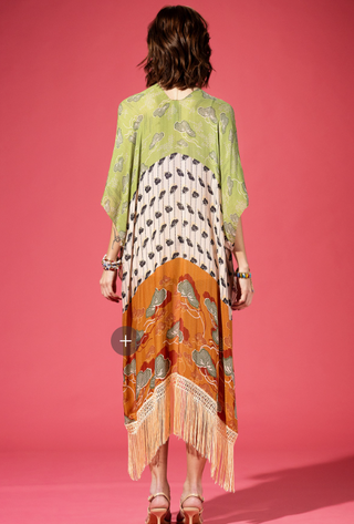 Dreaming of Color Kimono, Green