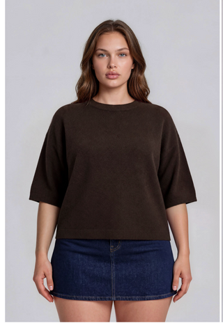 A+ Style Pullover, Brown