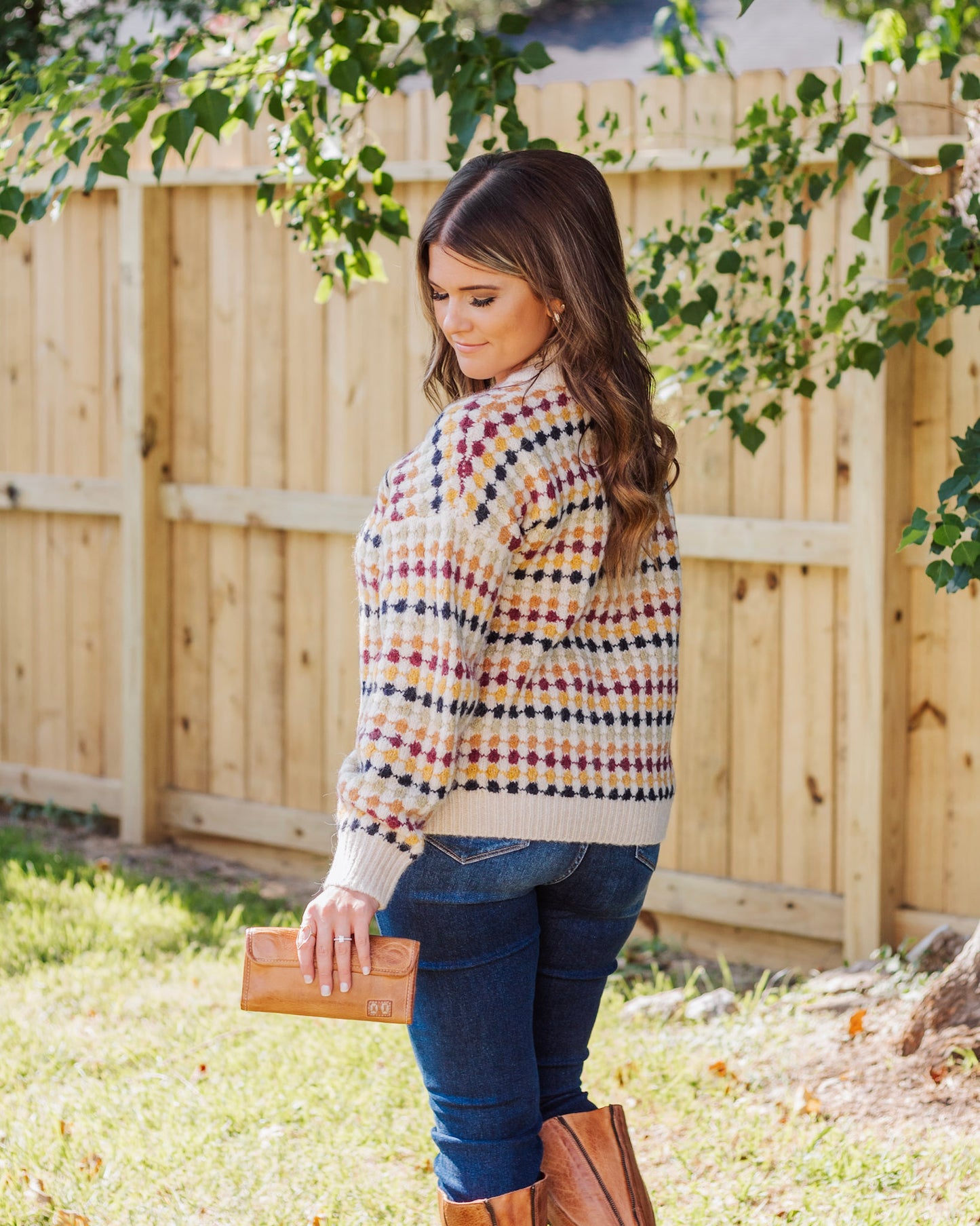See The Spots Cardigan, Multi