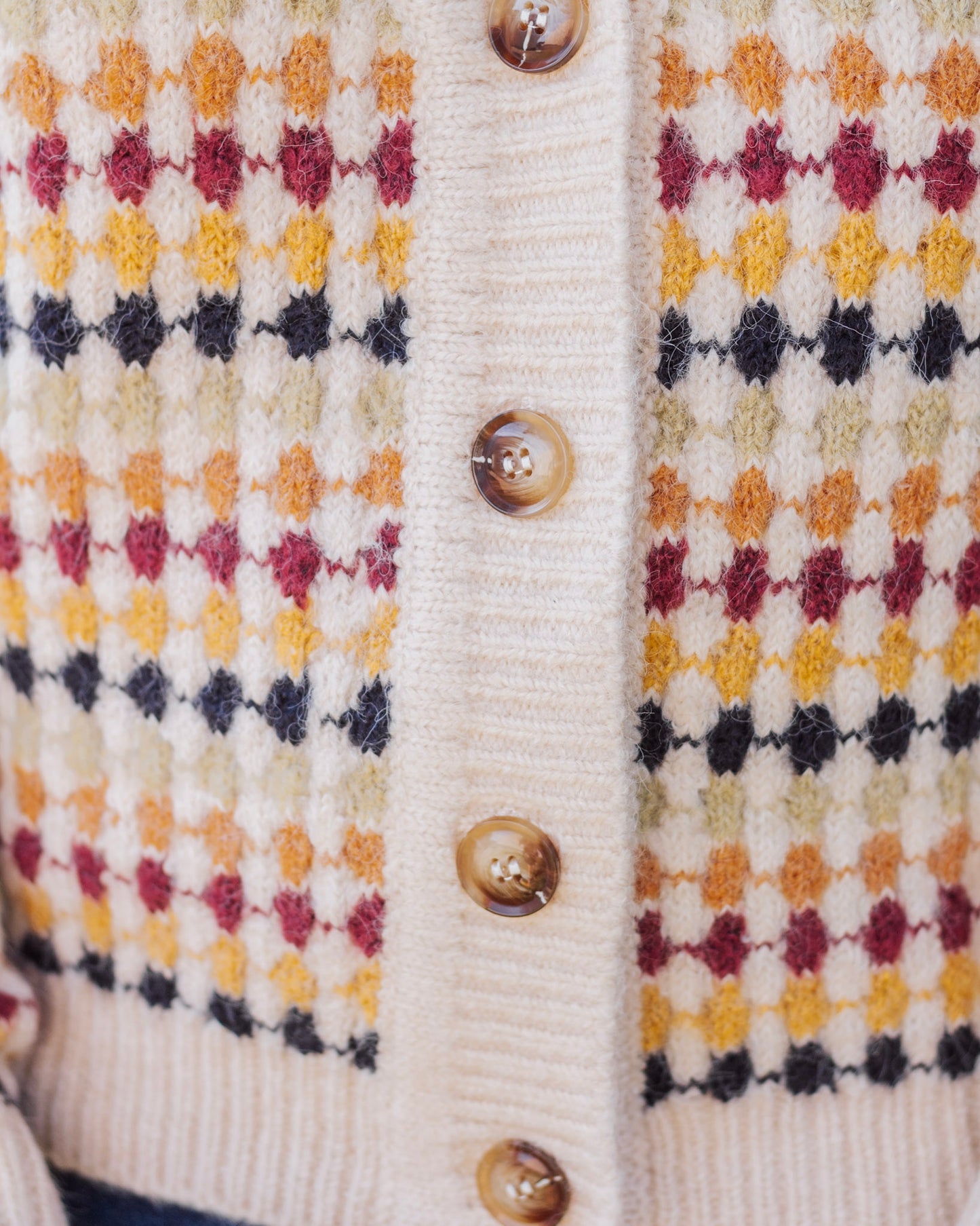 See The Spots Cardigan, Multi