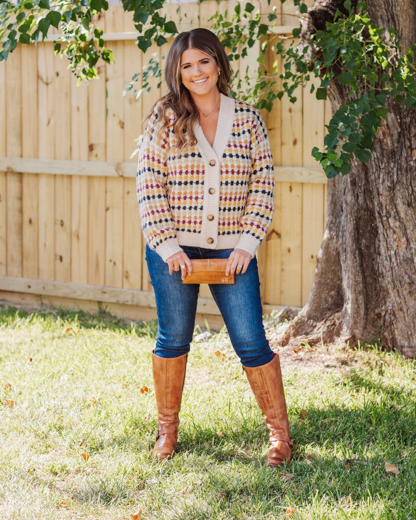 See The Spots Cardigan, Multi