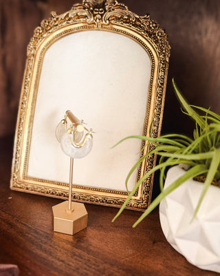 See Through Hoop, White