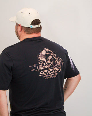 Sendero Dillo Rider Graphic Tee, Black