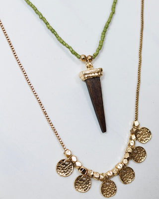Sierra Layered Necklace, Gold