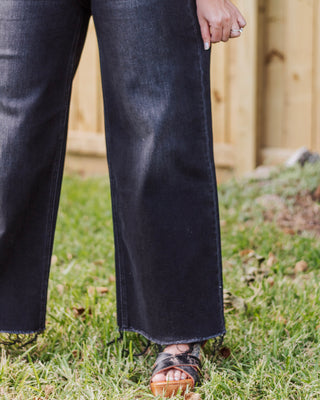 The Austyn HR Ankle Jean, Black FM