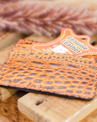 Wild Print Card Wallet