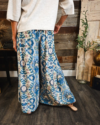 Worth the Wait Pants, Blue