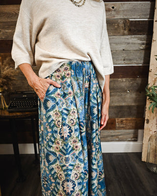 Worth the Wait Pants, Blue
