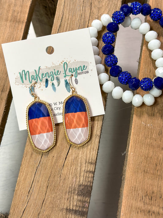 Stros and Stripes Earrings