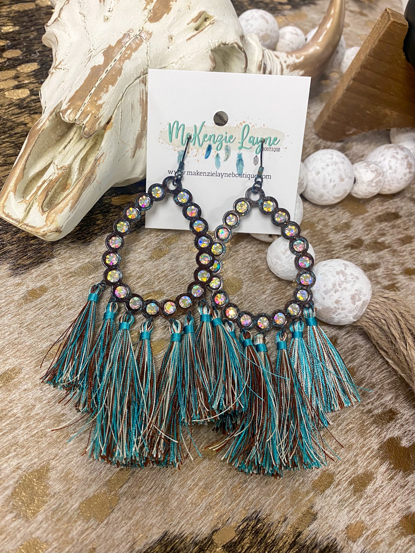 Rustic Fringe Earrings